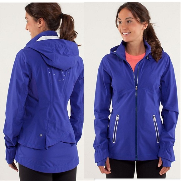 lululemon athletica Jackets & Blazers - Lululemon Puddle Jumper Jacket reflective coat